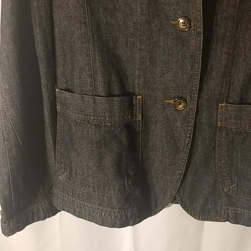 Rustic Denim Jacket - Picture 3 of 6
